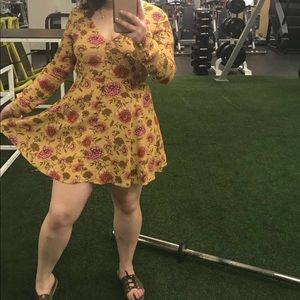 Forever 21 spring floral dress
